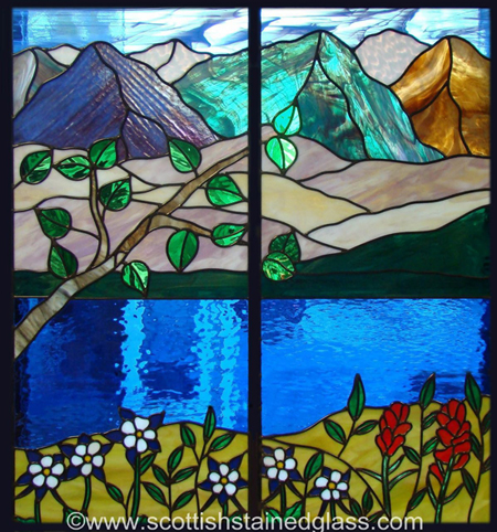 aspen stained glass austin nature