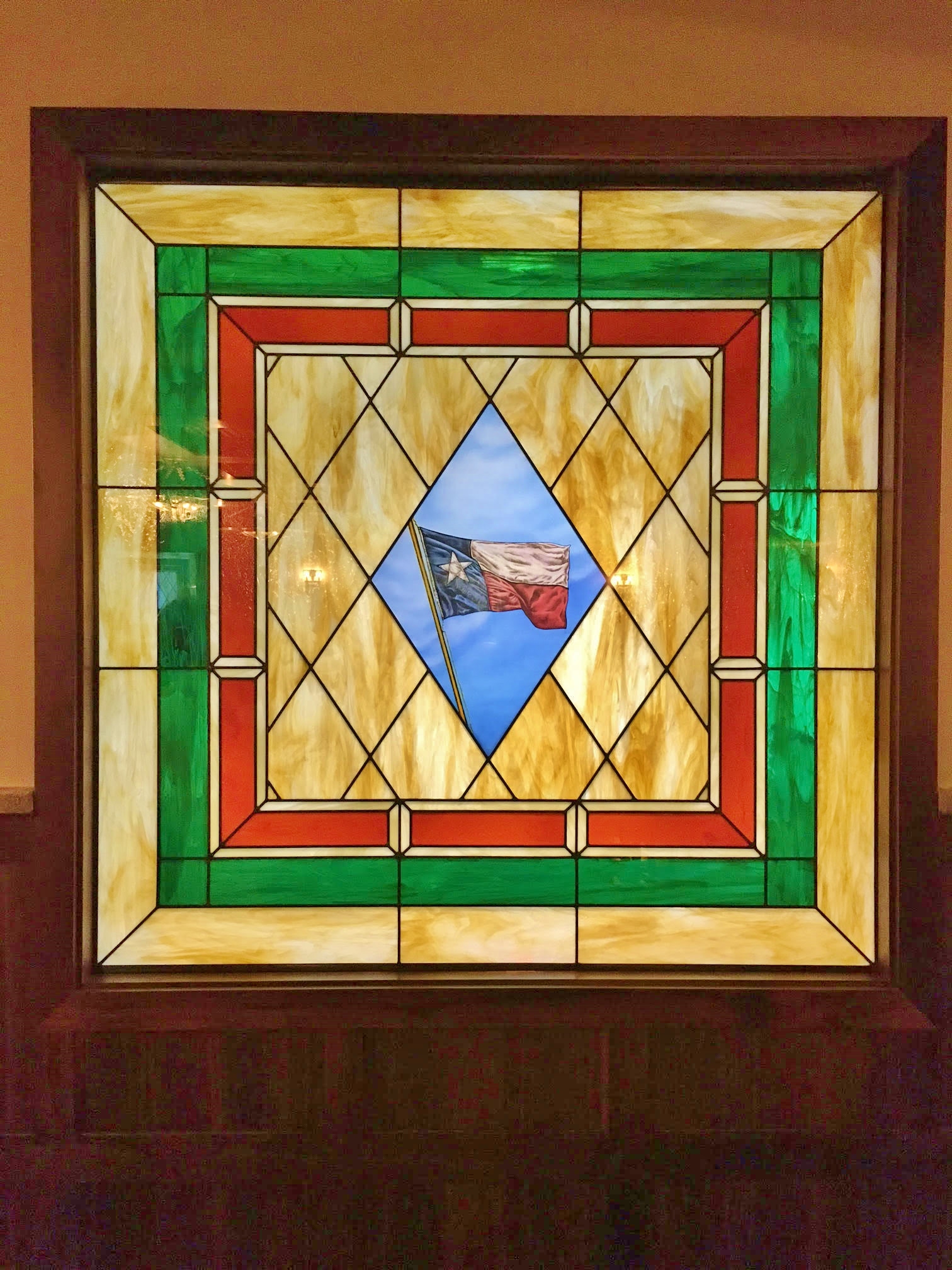 university of texas stained glass